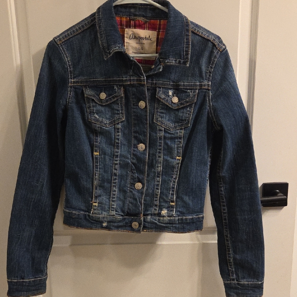 Aeropostale Blue Denim Jean Jacket
